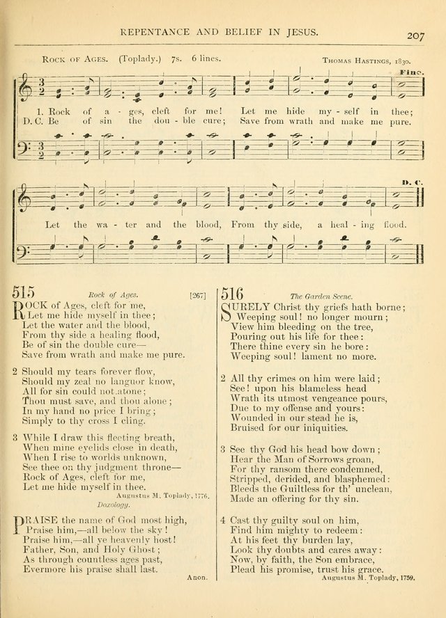 Hymns for the Sanctuary and Social Worship: with tunes page 207