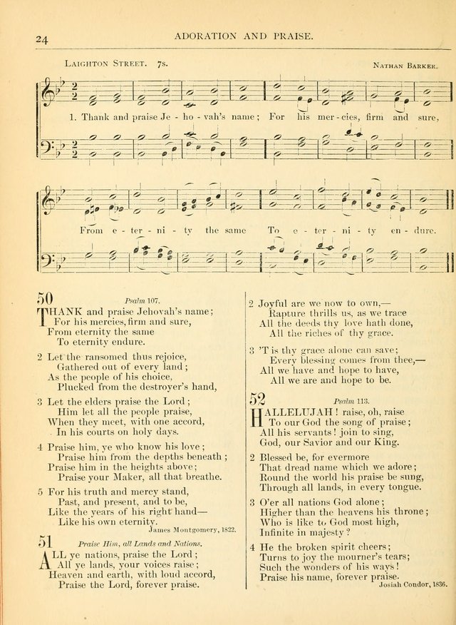 Hymns for the Sanctuary and Social Worship: with tunes page 24