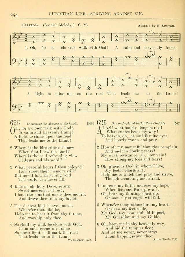 Hymns for the Sanctuary and Social Worship: with tunes page 254