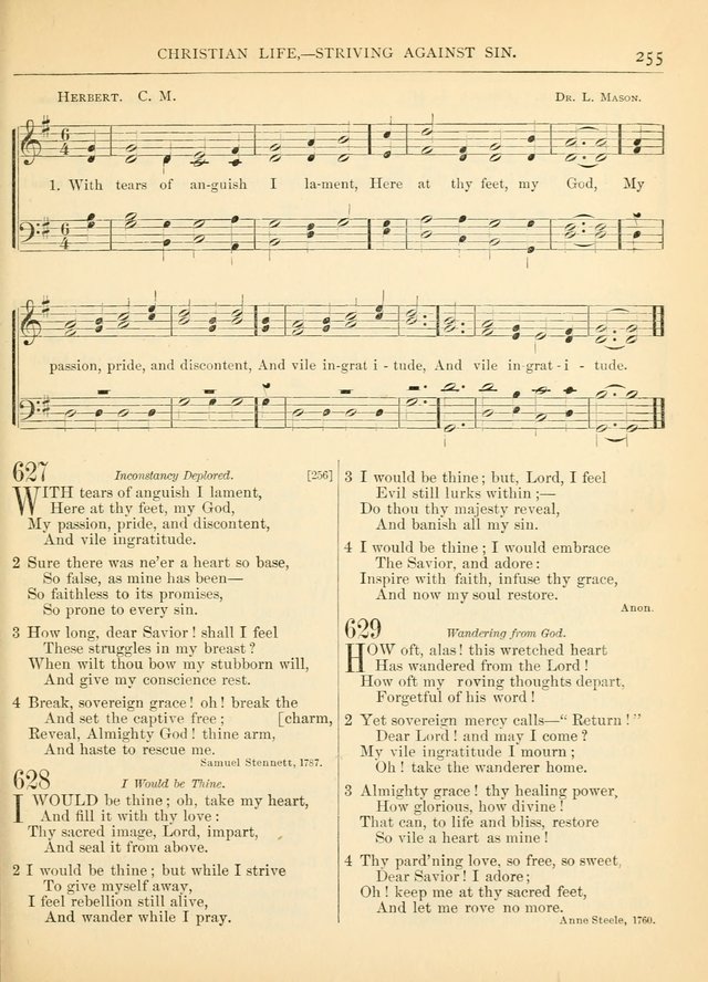 Hymns for the Sanctuary and Social Worship: with tunes page 255