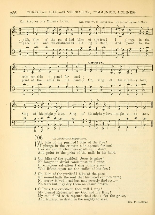 Hymns for the Sanctuary and Social Worship: with tunes page 286