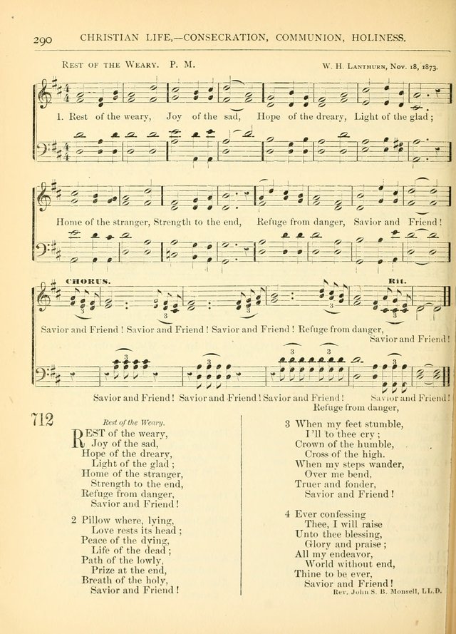 Hymns for the Sanctuary and Social Worship: with tunes page 292