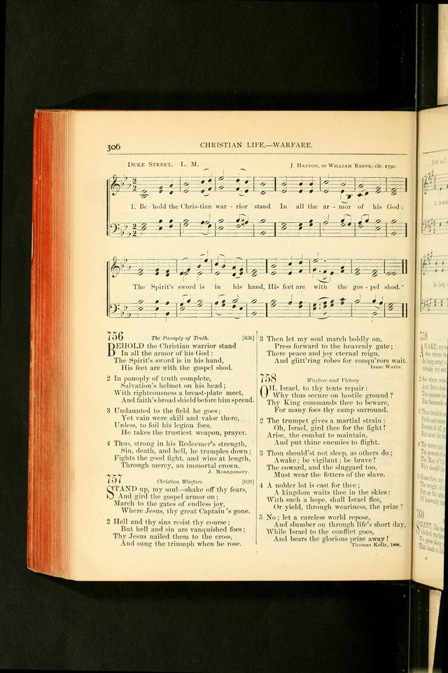 Hymns for the Sanctuary and Social Worship: with tunes page 308