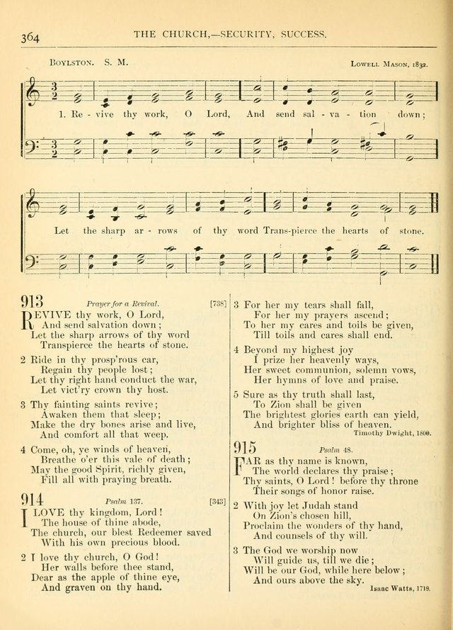 Hymns for the Sanctuary and Social Worship: with tunes page 368