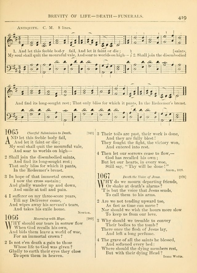 Hymns for the Sanctuary and Social Worship: with tunes page 423