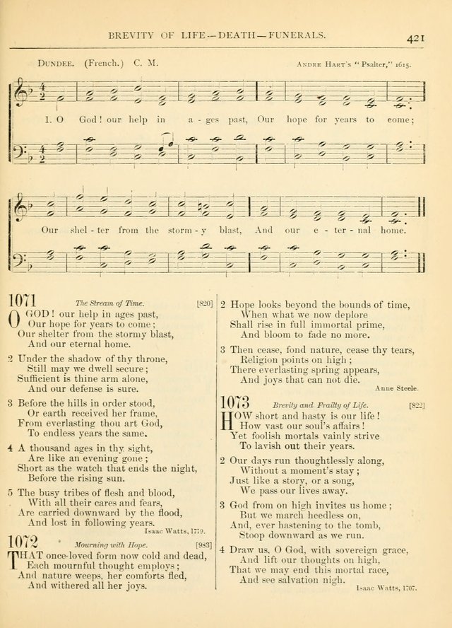 Hymns for the Sanctuary and Social Worship: with tunes page 425