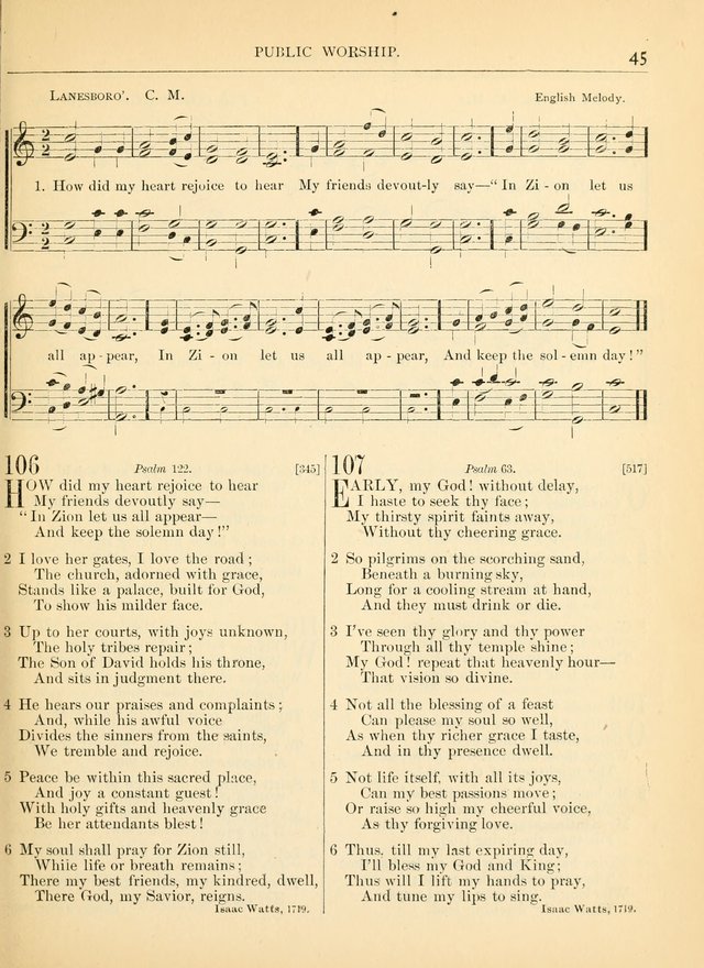 Hymns for the Sanctuary and Social Worship: with tunes page 47