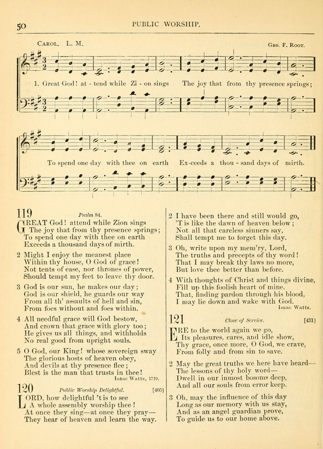 Hymns for the Sanctuary and Social Worship: with tunes page 52