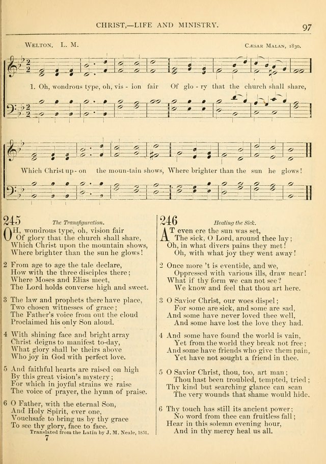 Hymns for the Sanctuary and Social Worship: with tunes page 99