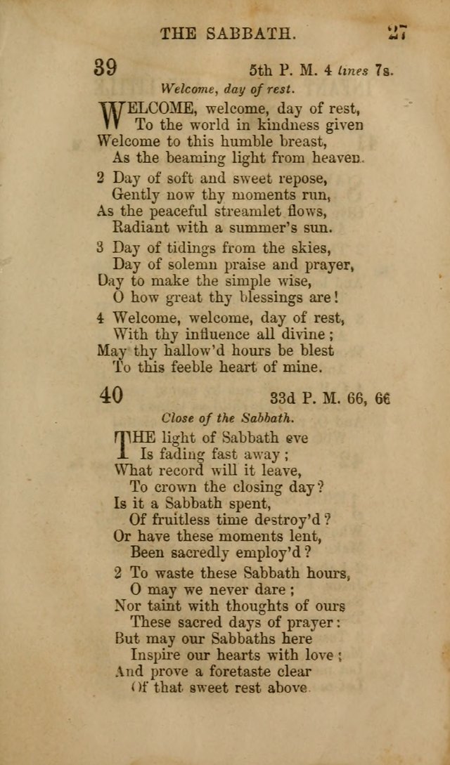 Hymns for Sunday Schools, Youth, and Children page 27