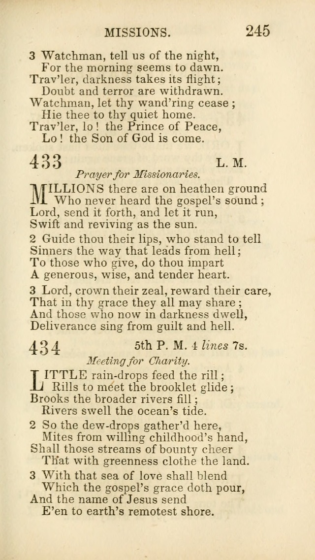 Hymns for Sunday Schools, Youth and Children page 249