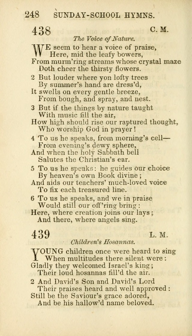 Hymns for Sunday Schools, Youth and Children page 252