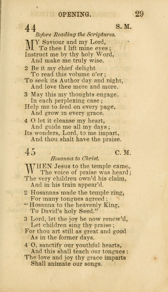 Hymns for Sunday Schools, Youth and Children page 29