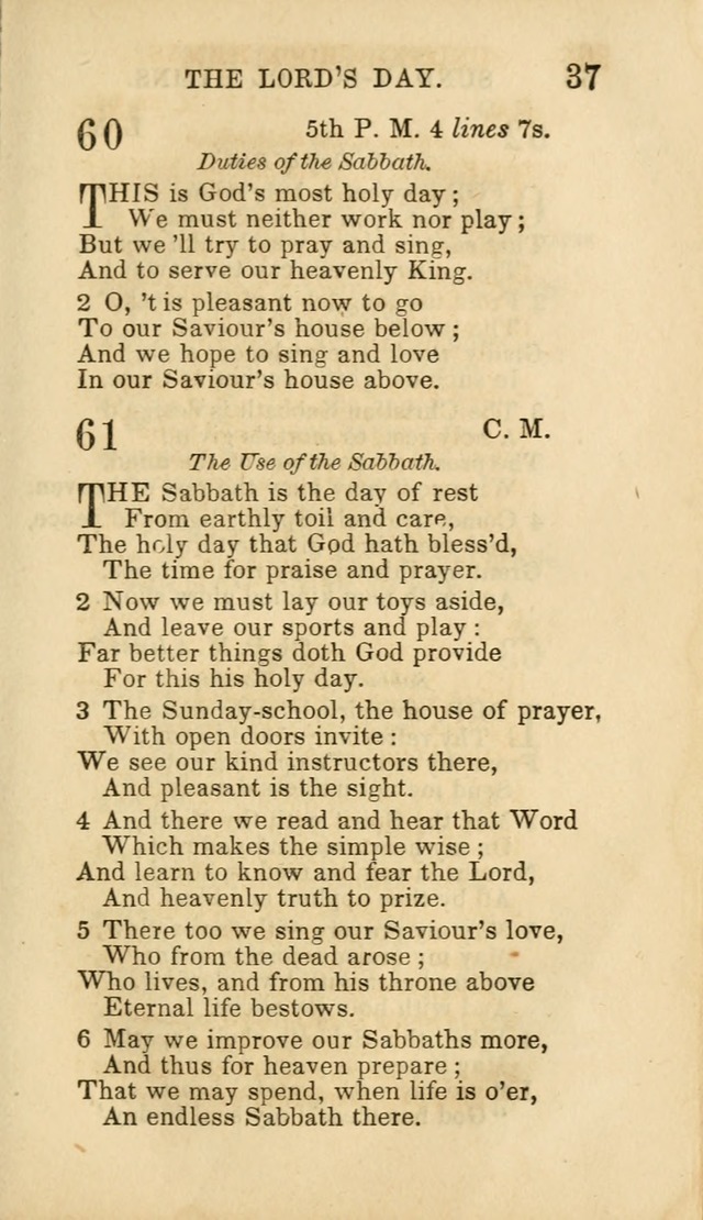 Hymns for Sunday Schools, Youth and Children page 37