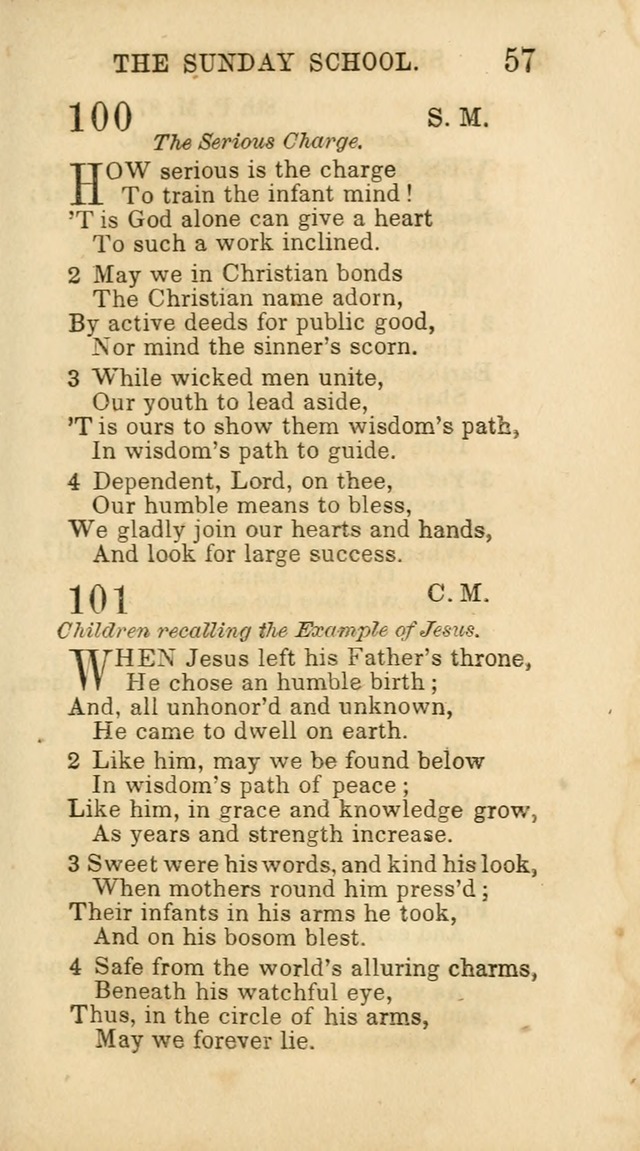 Hymns for Sunday Schools, Youth and Children page 57