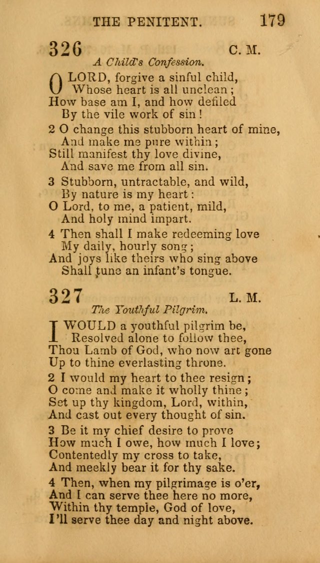 Hymns for Sunday Schools, Youth, and Children page 185