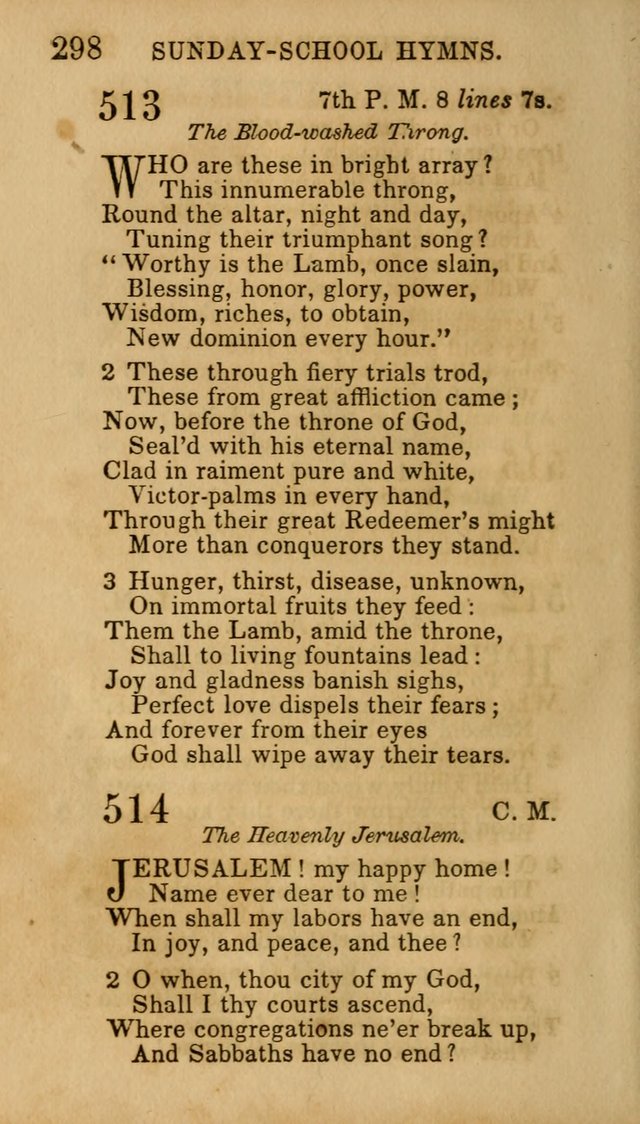 Hymns for Sunday Schools, Youth, and Children page 304