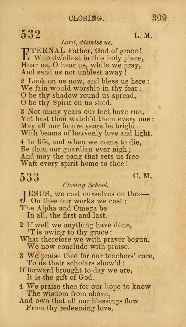 Hymns for Sunday Schools, Youth, and Children page 315