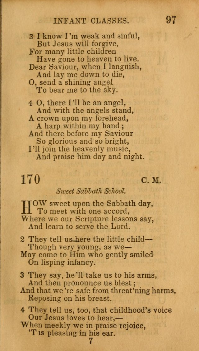 Hymns for Sunday Schools, Youth, and Children page 97