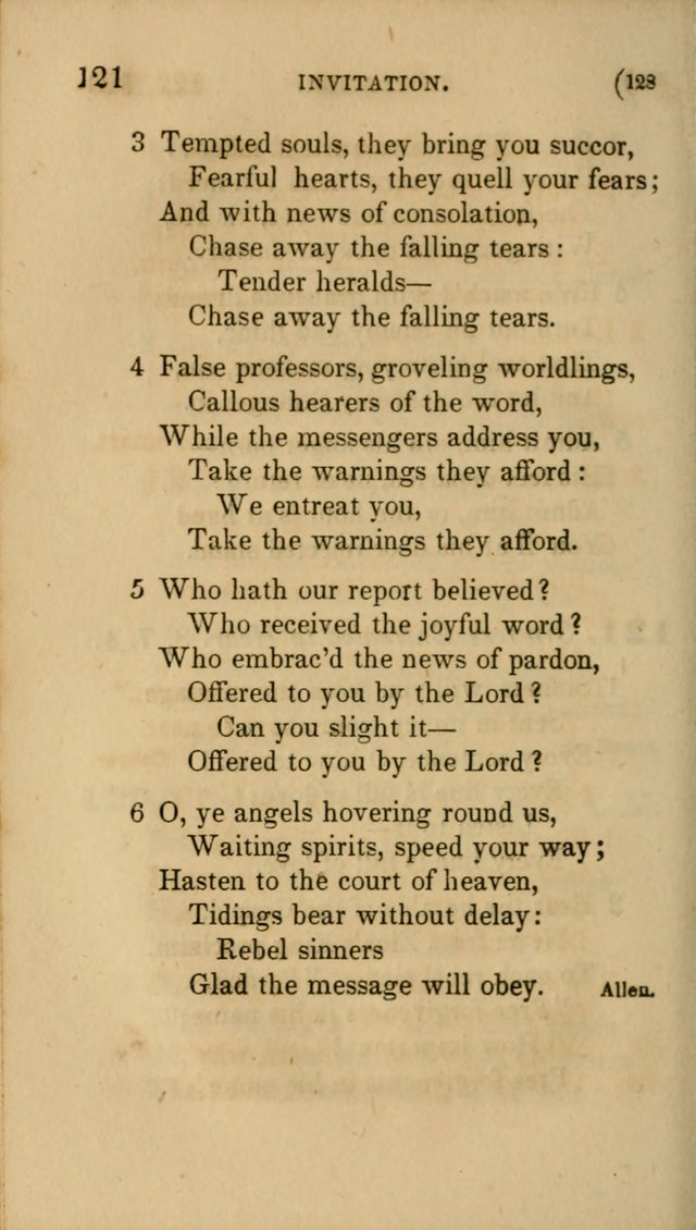 Hymns for Social Worship: selected from Watts, Doddridge, Newton, Cowper, Steele and others page 128