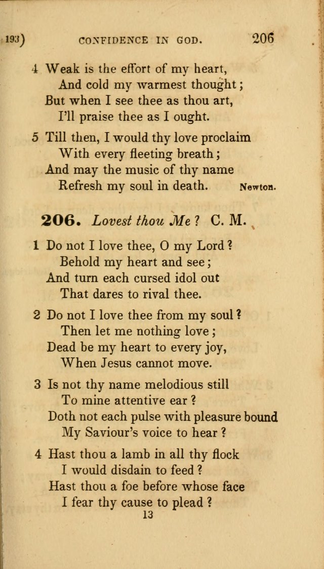 Hymns for Social Worship: selected from Watts, Doddridge, Newton, Cowper, Steele and others page 193