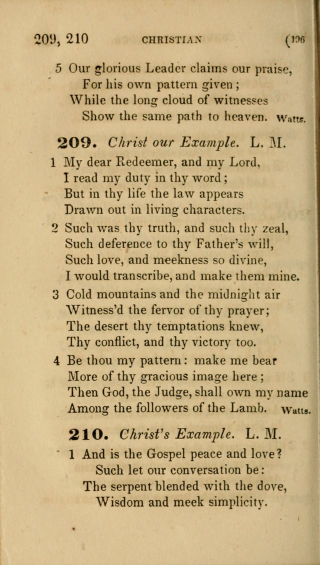 Hymns for Social Worship: selected from Watts, Doddridge, Newton, Cowper, Steele and others page 196