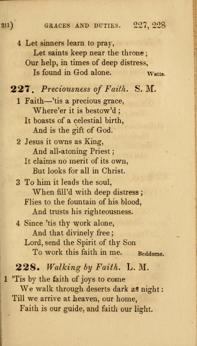 Hymns for Social Worship: selected from Watts, Doddridge, Newton, Cowper, Steele and others page 211