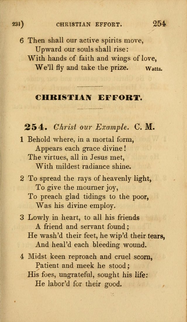 Hymns for Social Worship: selected from Watts, Doddridge, Newton, Cowper, Steele and others page 231