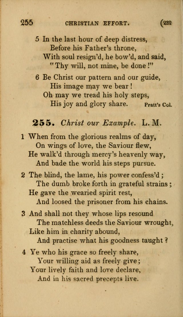 Hymns for Social Worship: selected from Watts, Doddridge, Newton, Cowper, Steele and others page 232