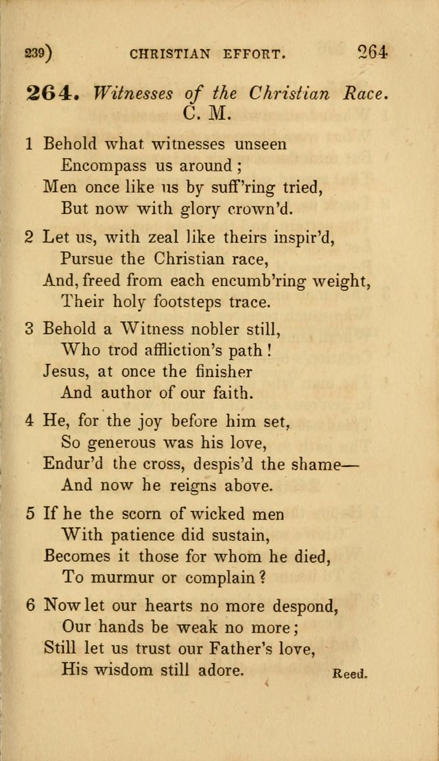 Hymns for Social Worship: selected from Watts, Doddridge, Newton, Cowper, Steele and others page 239