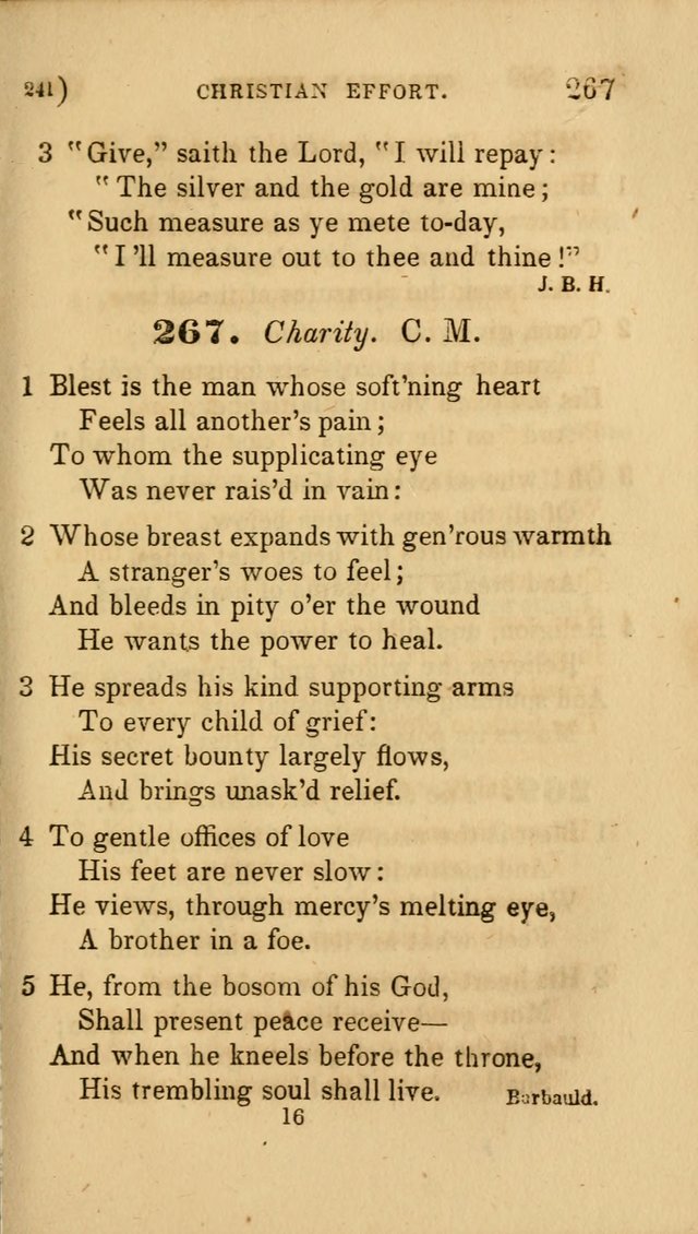 Hymns for Social Worship: selected from Watts, Doddridge, Newton, Cowper, Steele and others page 241