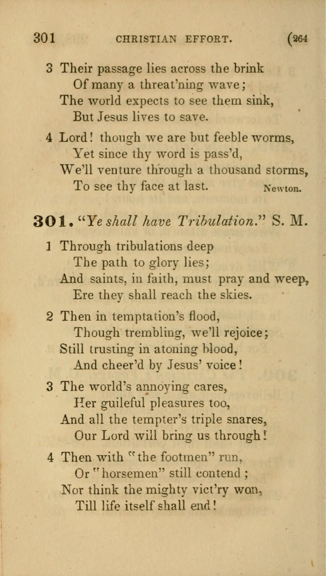 Hymns for Social Worship: selected from Watts, Doddridge, Newton, Cowper, Steele and others page 264