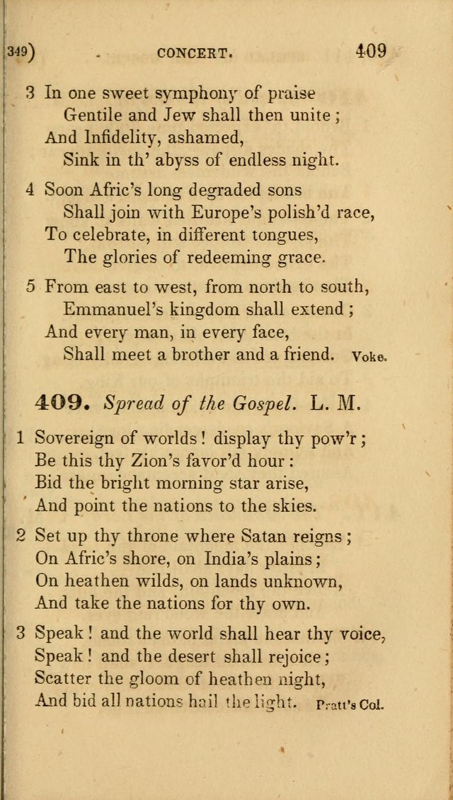 Hymns for Social Worship: selected from Watts, Doddridge, Newton, Cowper, Steele and others page 349