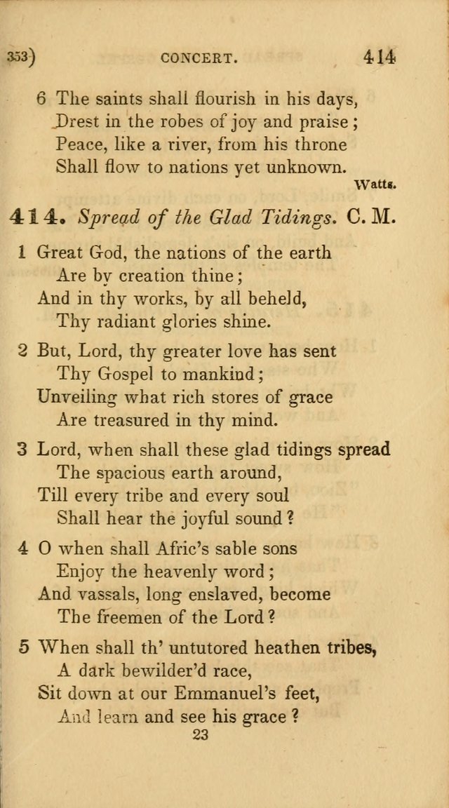 Hymns for Social Worship: selected from Watts, Doddridge, Newton, Cowper, Steele and others page 353