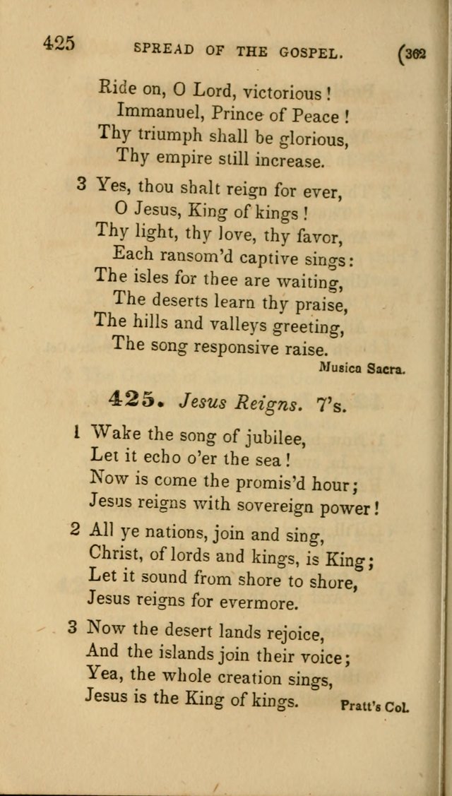 Hymns for Social Worship: selected from Watts, Doddridge, Newton, Cowper, Steele and others page 362