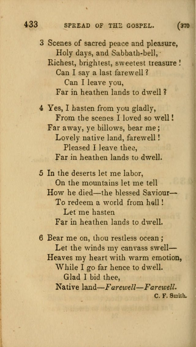 Hymns for Social Worship: selected from Watts, Doddridge, Newton, Cowper, Steele and others page 370