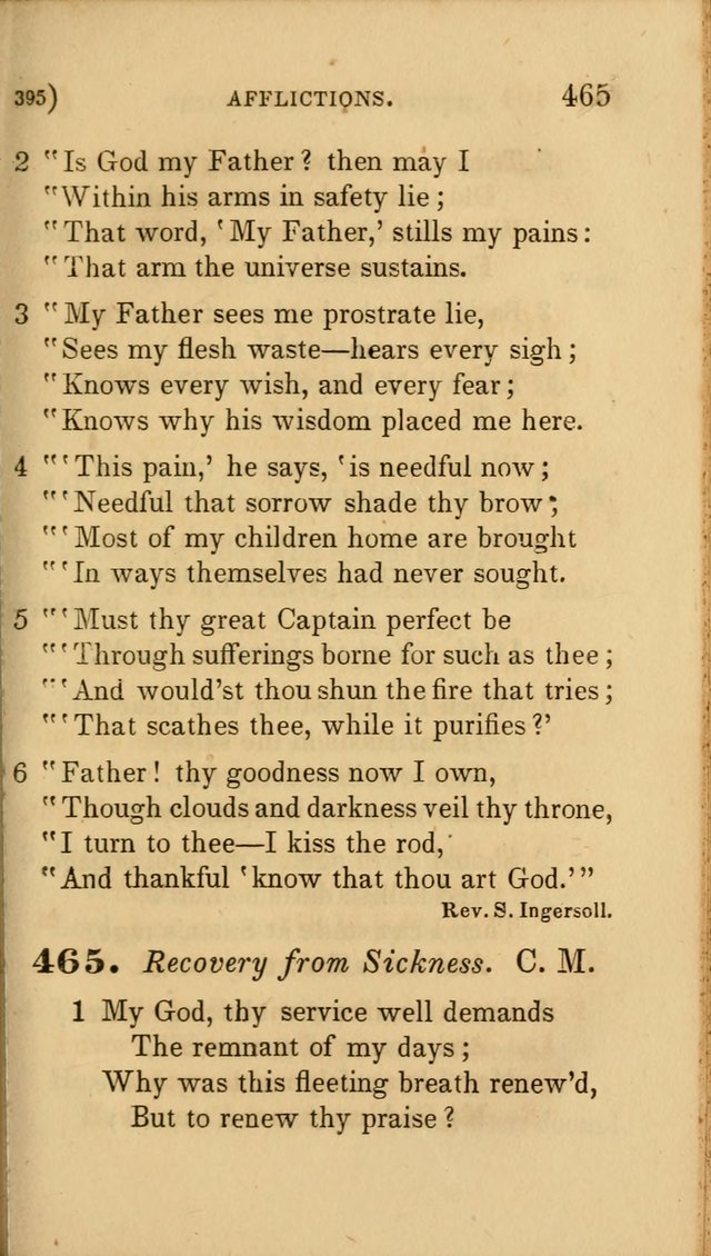 Hymns for Social Worship: selected from Watts, Doddridge, Newton, Cowper, Steele and others page 395