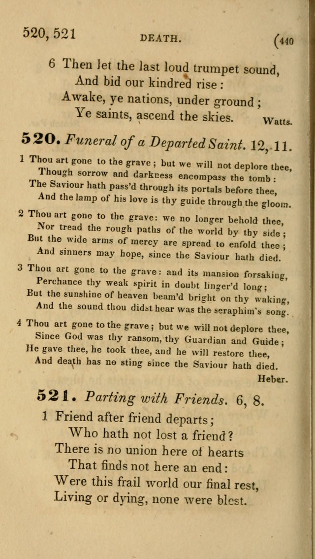 Hymns for Social Worship: selected from Watts, Doddridge, Newton, Cowper, Steele and others page 440