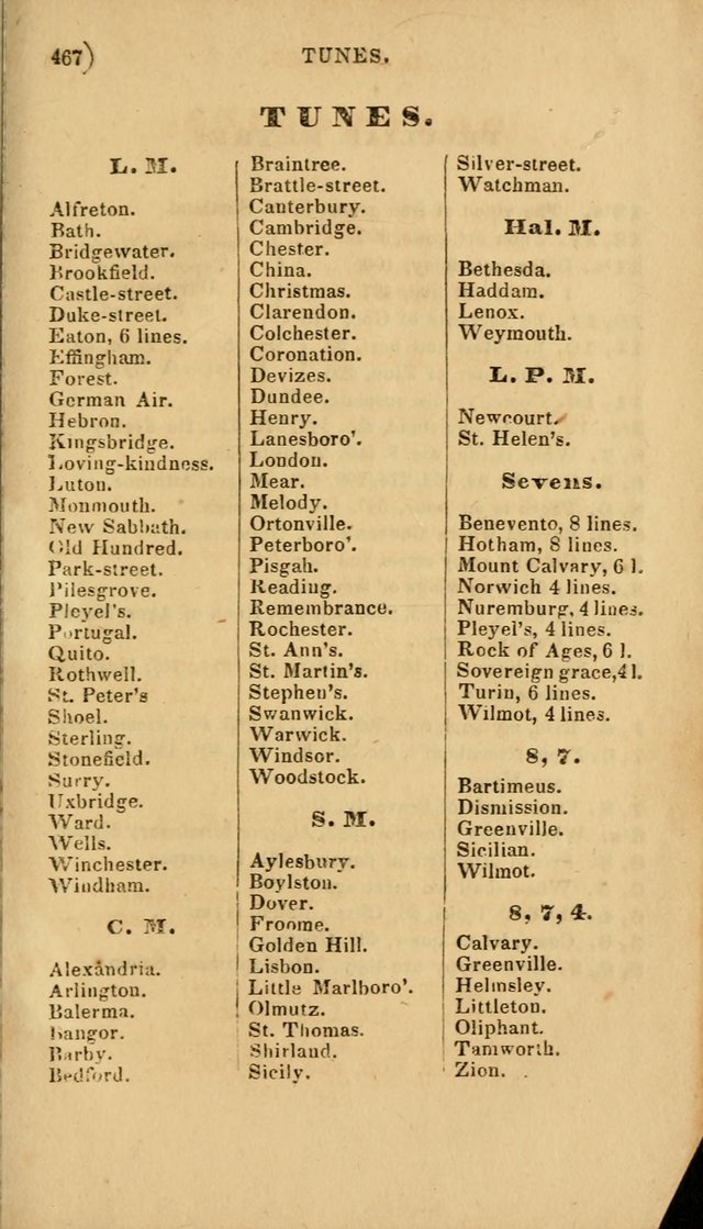 Hymns for Social Worship: selected from Watts, Doddridge, Newton, Cowper, Steele and others page 467