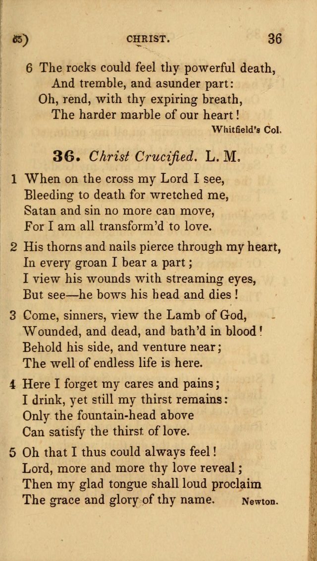 Hymns for Social Worship: selected from Watts, Doddridge, Newton, Cowper, Steele and others page 55