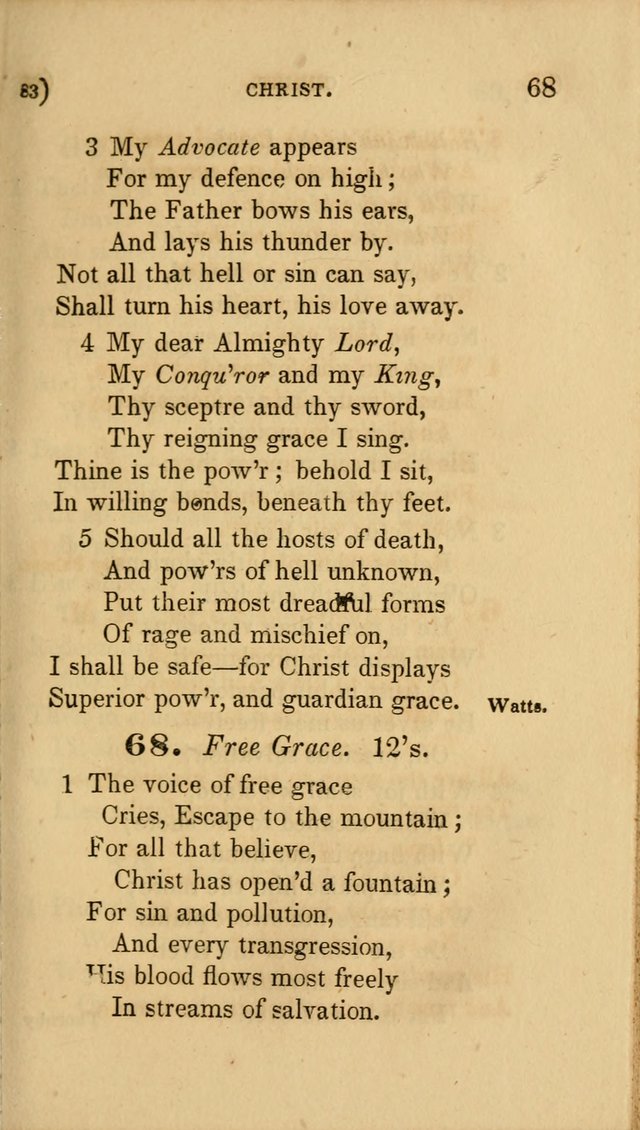 Hymns for Social Worship: selected from Watts, Doddridge, Newton, Cowper, Steele and others page 83