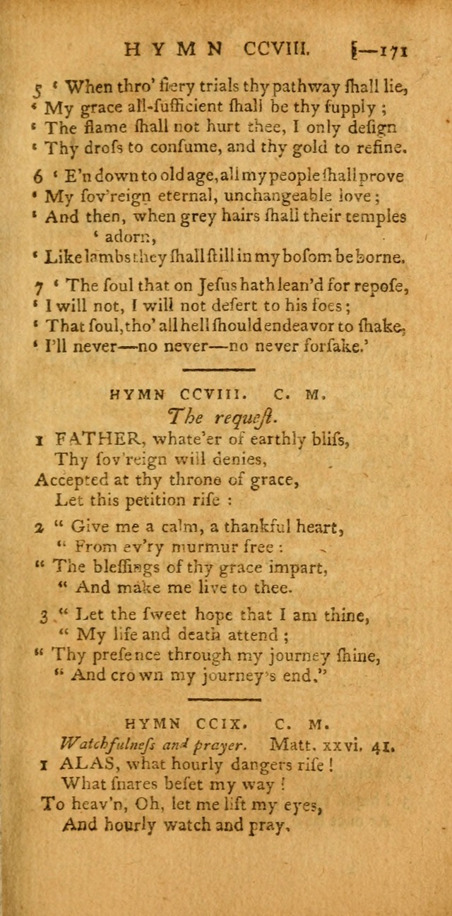 The Hartford Selection of Hymns: from the most approved authors: to which are added a number never before published (2nd ed.) page 171