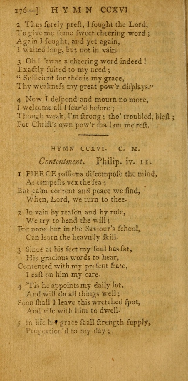 The Hartford Selection of Hymns: from the most approved authors: to which are added a number never before published (2nd ed.) page 176