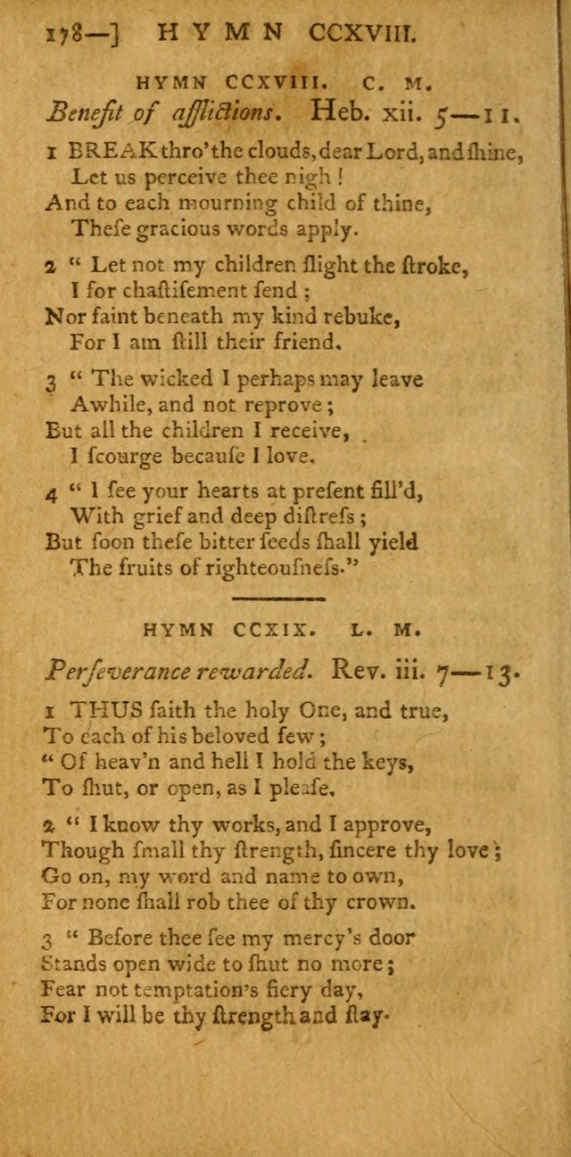 The Hartford Selection of Hymns: from the most approved authors: to which are added a number never before published (2nd ed.) page 178