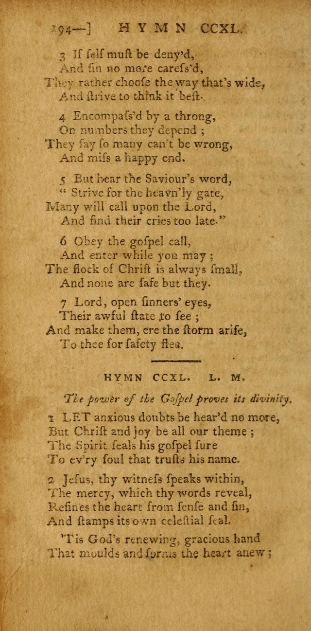 The Hartford Selection of Hymns: from the most approved authors: to which are added a number never before published (2nd ed.) page 194