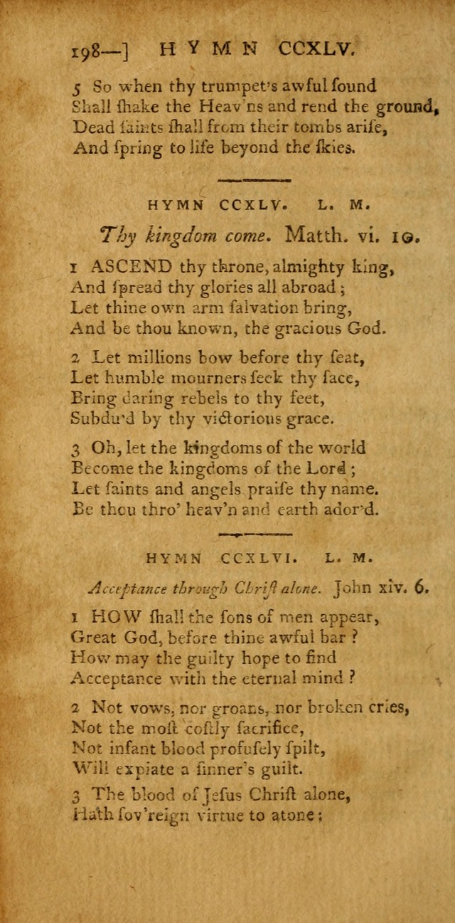 The Hartford Selection of Hymns: from the most approved authors: to which are added a number never before published (2nd ed.) page 198