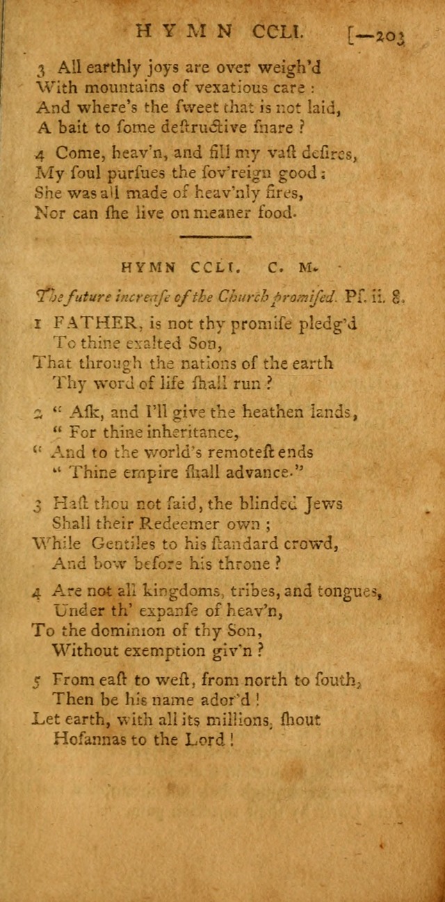 The Hartford Selection of Hymns: from the most approved authors: to which are added a number never before published (2nd ed.) page 203