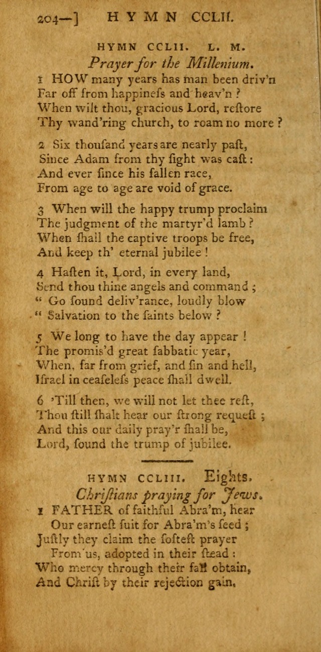 The Hartford Selection of Hymns: from the most approved authors: to which are added a number never before published (2nd ed.) page 204