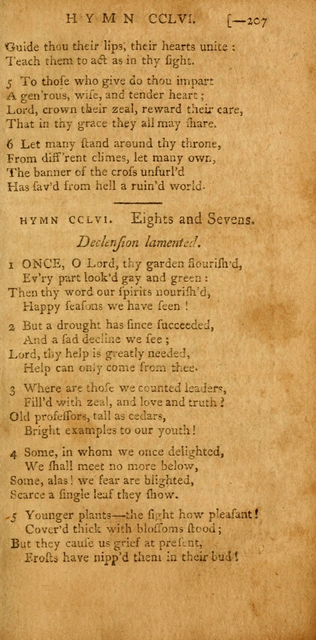 The Hartford Selection of Hymns: from the most approved authors: to which are added a number never before published (2nd ed.) page 207