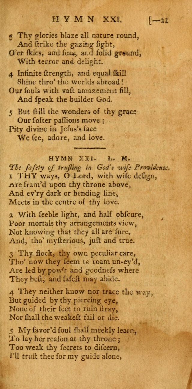 The Hartford Selection of Hymns: from the most approved authors: to which are added a number never before published (2nd ed.) page 21